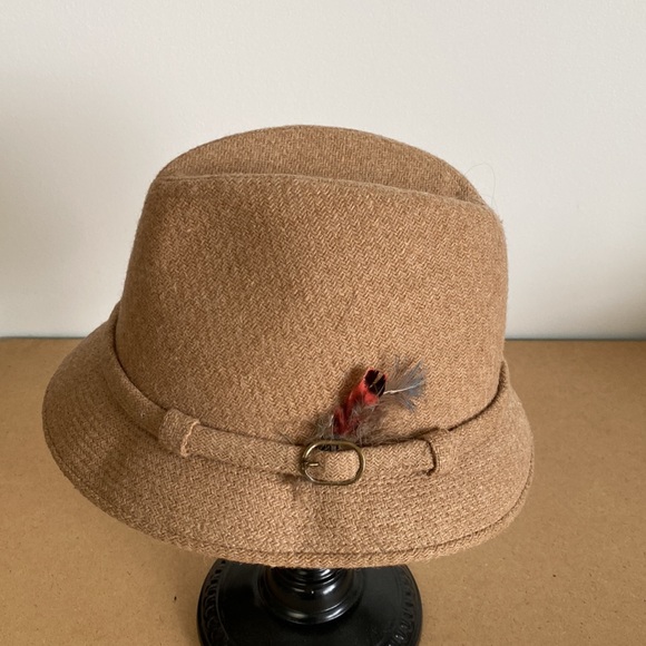 VTG Dobbs Pace Setter Collection Hat. Wool. Tan - Picture 2 of 12